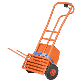 Electric Powered Steel Sack Truck With Forks 300kg