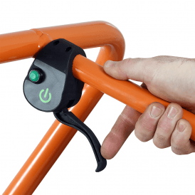 Electric Powered Steel Sack Truck With Forks 300kg