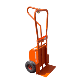 Electric Powered Steel Sack Truck With Large Footplate & No Rear Wheel 500kg