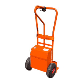 Electric Powered Steel Sack Truck With Large Footplate & No Rear Wheel 500kg