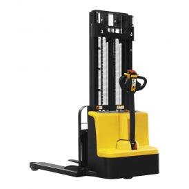 Electric Powered Straddle Stacker Truck 3.0m Lift Height 1500kg