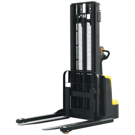 Electric Powered Straddle Stacker Truck 3.0m Lift Height 1500kg