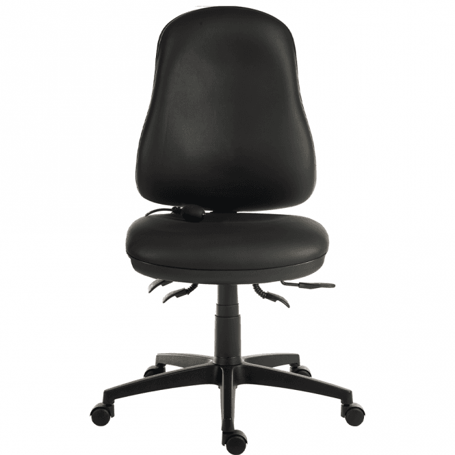 Ergo Comfort Air High Back Faux Leather Operator Chair