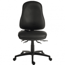 Ergo Comfort Air High Back Faux Leather Operator Chair