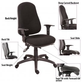 Ergo Comfort Operator Office Chair
