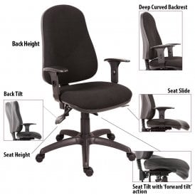 Ergo Comfort Spectrum Executive Office Chair
