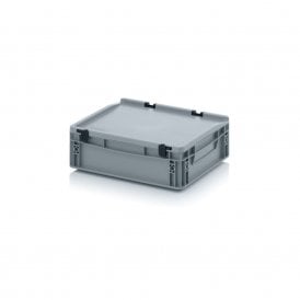 Euro Containers with hinged lid