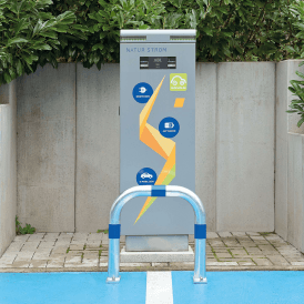EV Charging Point Protection Guard Surface Fixed 500H mm
