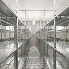 Expo 3 Galvanised Boltless Shelving 6 Level - Width 1150mm x Height 2000mm