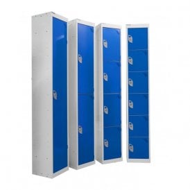 Express Steel Lockers 450mm Depth with Cam/Key Lock