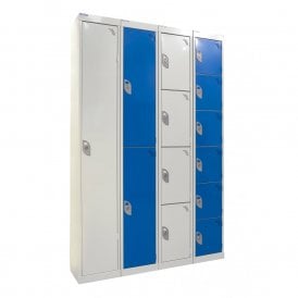 Express Steel Lockers 450mm Depth with Cam/Key Lock