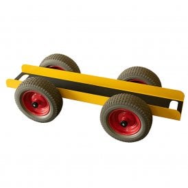 Extra Long Board & Panel Trolley with 4 Puncture Proof Wheels 400kg