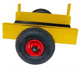 Extra Wide Board & Panel Trolley Pneumatic or Puncture Proof Tyres 200kg