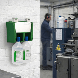 Eyewash Bottle Station