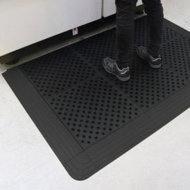 Fatigue Lock Anti Fatigue Floor Tile Male Ramp Edge