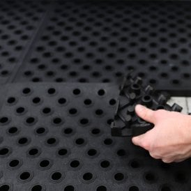 Fatigue Lock Anti Fatigue Floor Tile Male Ramp Edge