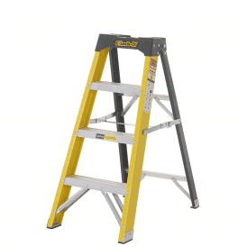 Fibreglass Swingback Stepladder EN131 Professional