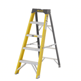 Fibreglass Swingback Stepladder EN131 Professional
