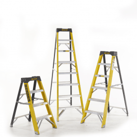 Fibreglass Swingback Stepladder EN131 Professional