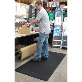 Fine Ribbed Anti Slip Rubber Matting Cut Lengths 3 or 6mm Thick