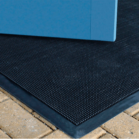Fingerbrush Rubber Entrance Mat