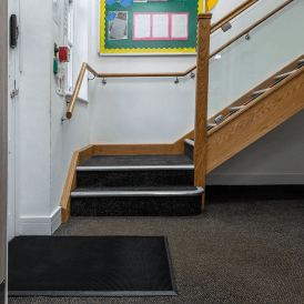 Fingerbrush Rubber Entrance Mat