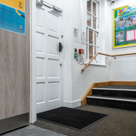 Fingerbrush Rubber Entrance Mat