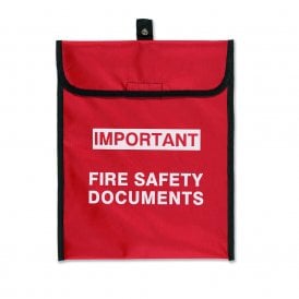 Fire Safety Document Pouch