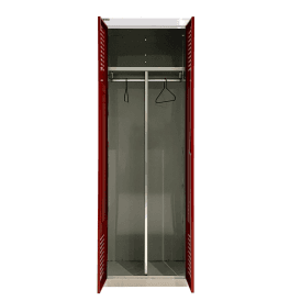 Fire Service Locker with 2 Compartments