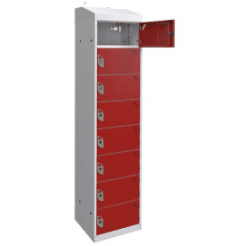 Fire Suppression Charging Lockers 300mm Deep with a Standard UK Plug