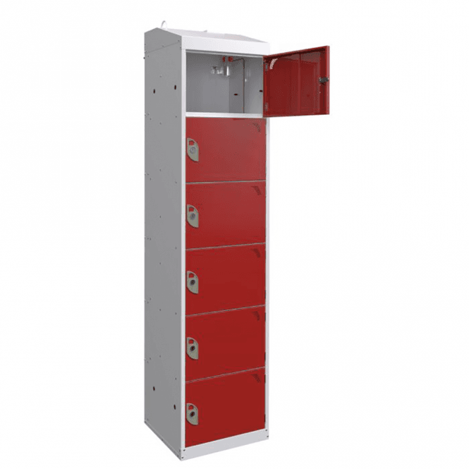 Fire Suppression Charging Lockers 450mm Depth with a Standard UK Plug