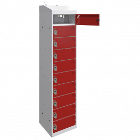 Fire Suppression Charging Lockers 450mm Depth with a Standard UK Plug
