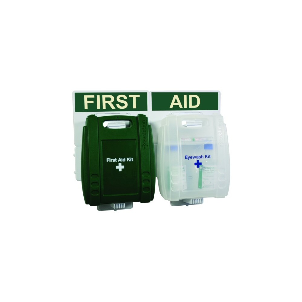 First Aid Eye Rinse First Aid / Eye Wash Point 1-10 persons - PPE, First Aid, Fire & CoSHH ...