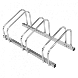 Floor Mounted Bike Rack for 2 - 5 Bikes upto 55mm Width