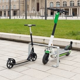 Floor Mounted Scooter Rack for 5 Scooters