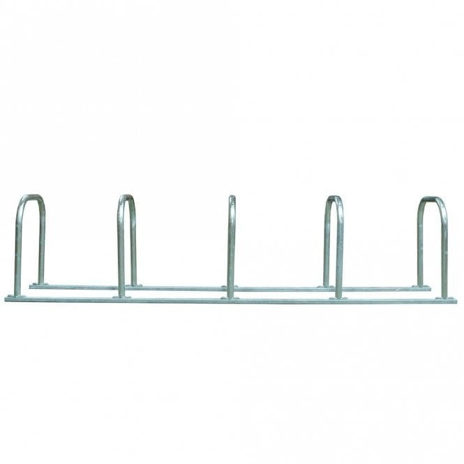 Floor Mounted Sheffield Toast Rack Galvanised Steel Bike Stand For 10 Bikes