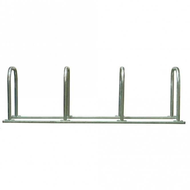 Floor Mounted Sheffield Toast Rack Galvanised Steel Bike Stand For 8 Bikes