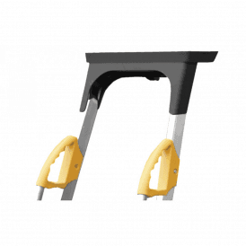 Folding Aluminium Platform Step Ladders 4-8 Tread EN131 Pro