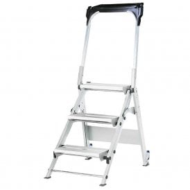 Folding Aluminium Safety Steps