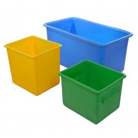 Food Grade Plastic Tanks - Tapered Sides