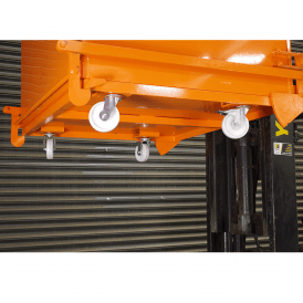 Fork Mounted Bottom Empty Skip