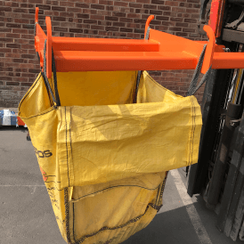 Fork Mounted Bulk Bag Carrier 1000 + 2000kg