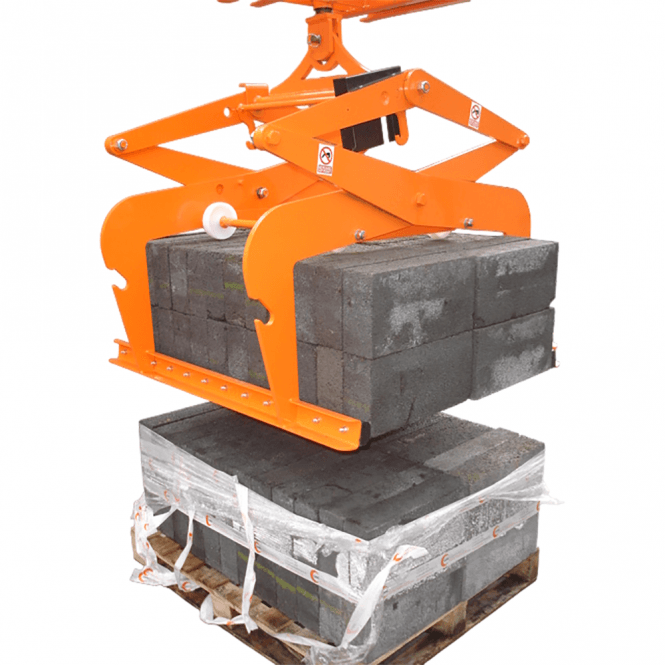 Fork Mounted Mechanical Scissor Grab 2500kg