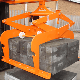 Fork Mounted Mechanical Scissor Grab 2500kg