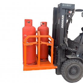 Fork Mounted Multi Cylinder Gas Bottle Handler 500kg