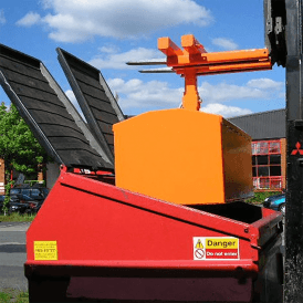 Fork Mounted Skip Compactor 1000 + 2000kg