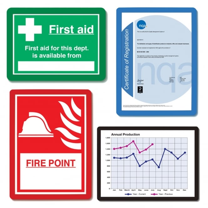 Frames 4 Docs Poster Frames - Coloured (PK.10)