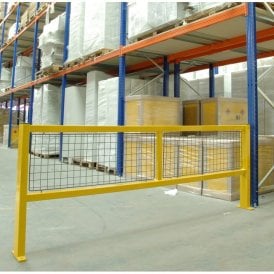 Fully Welded Steel Warehouse Barrier