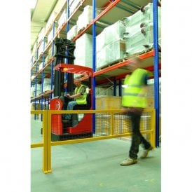 Fully Welded Steel Warehouse Barrier