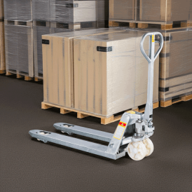 Galvanised Steel Pallet Truck 2500kg 540W x 1150Lmm